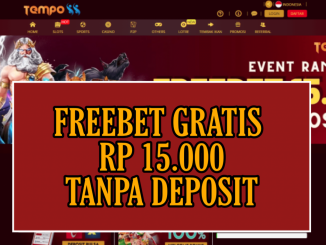 TEMPO88 FREEBET GRATIS RP 10.000 TANPA DEPOSIT